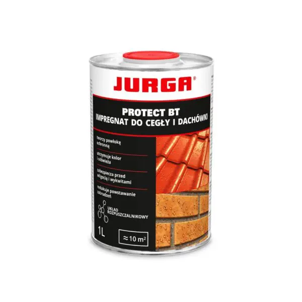 JURGA Impregnat do cegły i dachówki PROTECT BT 1L JURGA Impregnat do cegły i dachówki PROTECT BT 1L