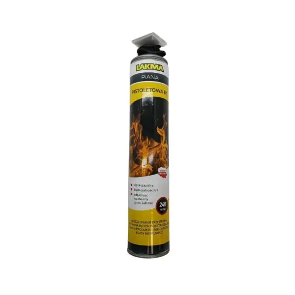 Pianka pistoletowa montażowa B1 niepalna LAKMA 750 ml
