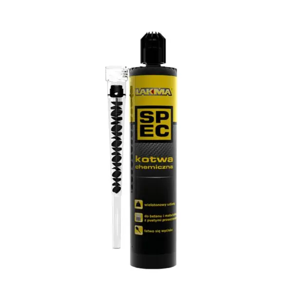 LAKMA – Specjalistyczna kotwa chemiczna żywica do betonu SPEC 300ml LAKMA – Specjalistyczna kotwa chemiczna żywica do betonu SPEC 300ml