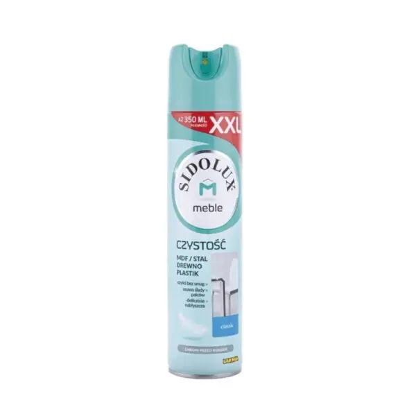 Pianka środek aerozol do pielęgnacji mebli 350 ml SIDOLUX MEBLE
