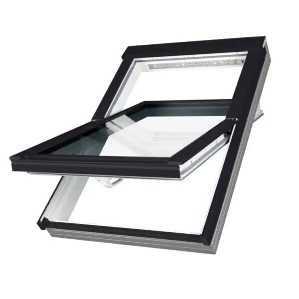 Okno dachowe PTP-V U4 66x118 RAL 9005 FAKRO