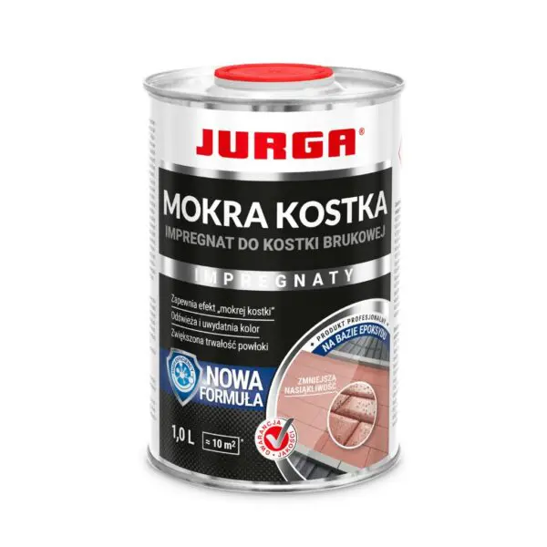 Zestaw Preparat do czyszczenia kostki CLEANER HD + Impregnat Mokra Kostka + Pędzel Ławkowiec 130mm
