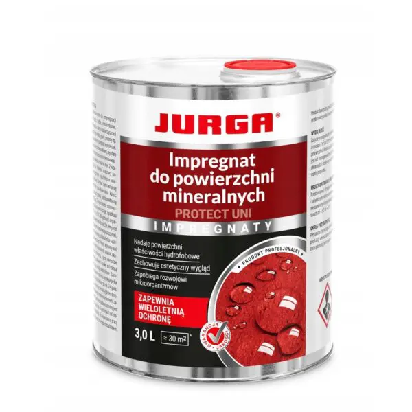 Impregnat do powierzchni mineralnych JURGA PROTECT UNI 3L