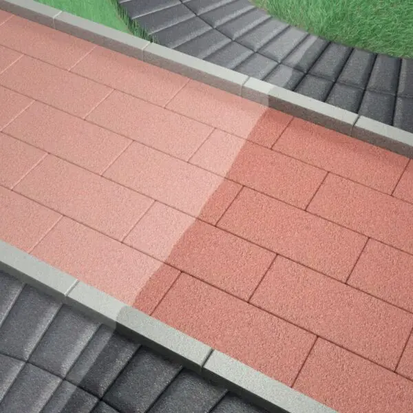 Zestaw Preparat do czyszczenia kostki CLEANER HD + Impregnat Mokra Kostka + Pędzel Ławkowiec 130mm
