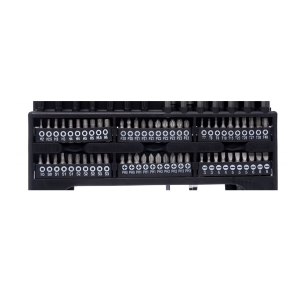 Zestaw śrubokrętów i bitów stojak 122 elementów KD10958 KRAFT&DELE