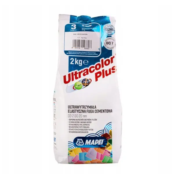 Fuga ULTRACOLOR 110 szary manhattan 2kg MAPEI