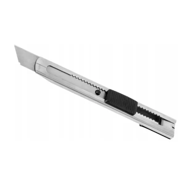 Nóż uniwersalny metalowy budowlany 18mm stalowe ostrze PRO