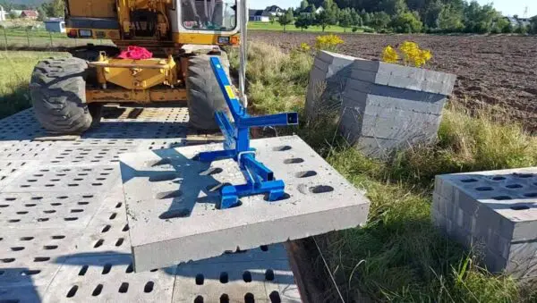 Chwytak brukarski do przenoszenia płyt JUMBO CHJ MIMAL