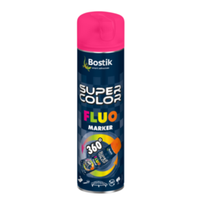 Farba geodezyjna marker Super Color Fluo różowy fluorescencyjny 500ml