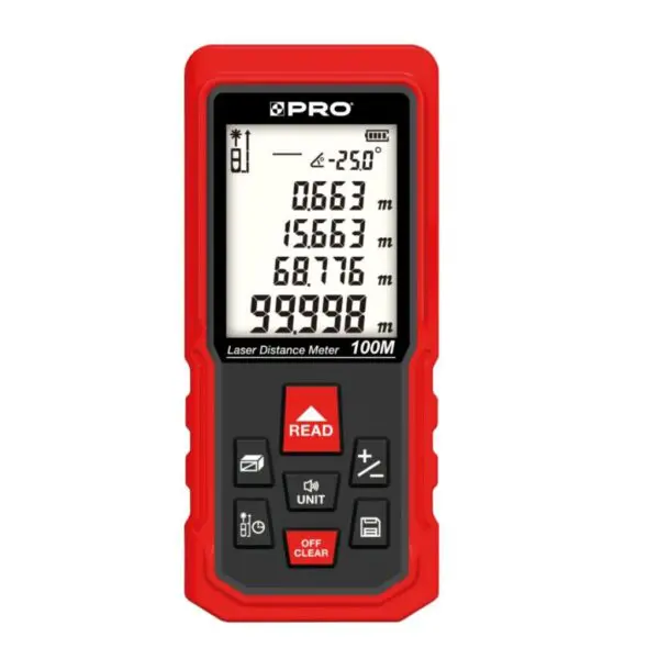 PRO Dalmierz laserowy DL 100 PRO Dalmierz laserowy DL 100