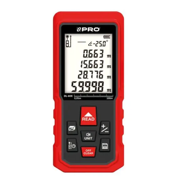 PRO Dalmierz laserowy DL 60 PRO Dalmierz laserowy DL 60