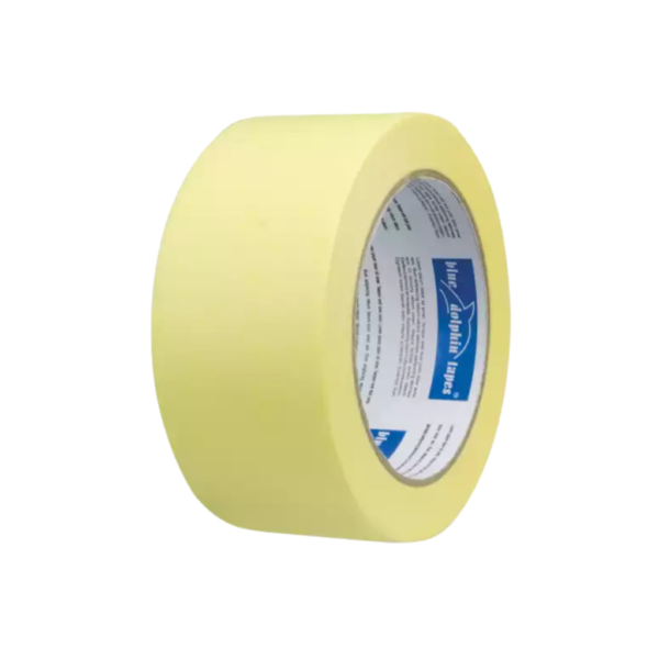 Taśma papierowa żółta 48mm x 50m BLUE DOLPHIN