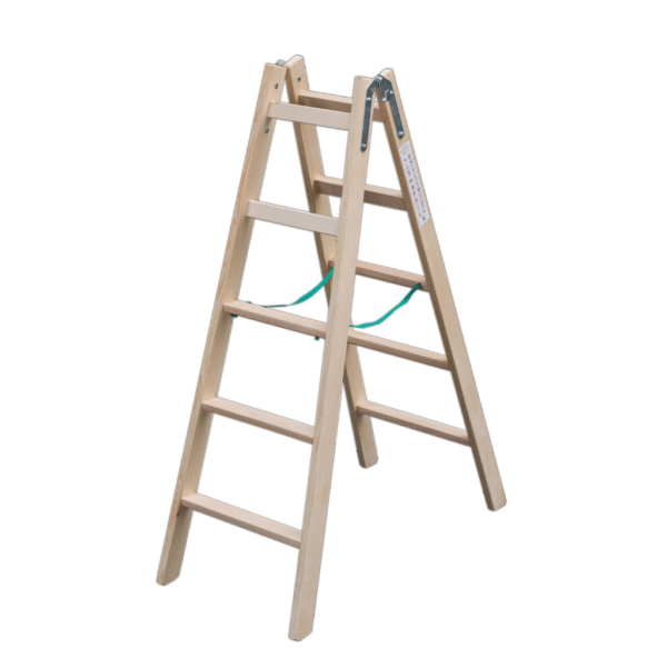 Drabina drewniana 2 x 4 stopnie DDR4 Drabina drewniana 2 x 4 stopnie DDR4