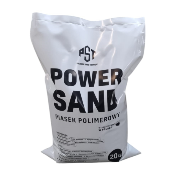 Piasek polimerowy do spoinowania fug piaskowy biały Power Sand 20kg