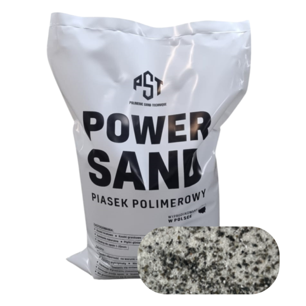 PST Piasek polimerowy 20kg granit PST Piasek polimerowy 20kg granit