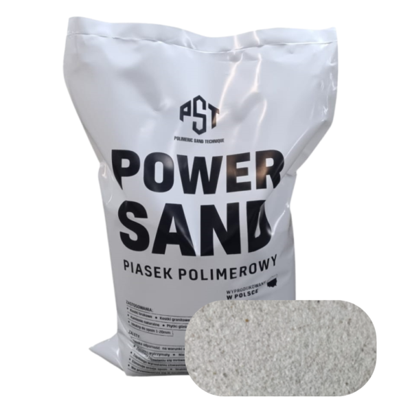 PST Piasek polimerowy 20kg piaskowy biały PST Piasek polimerowy 20kg piaskowy biały