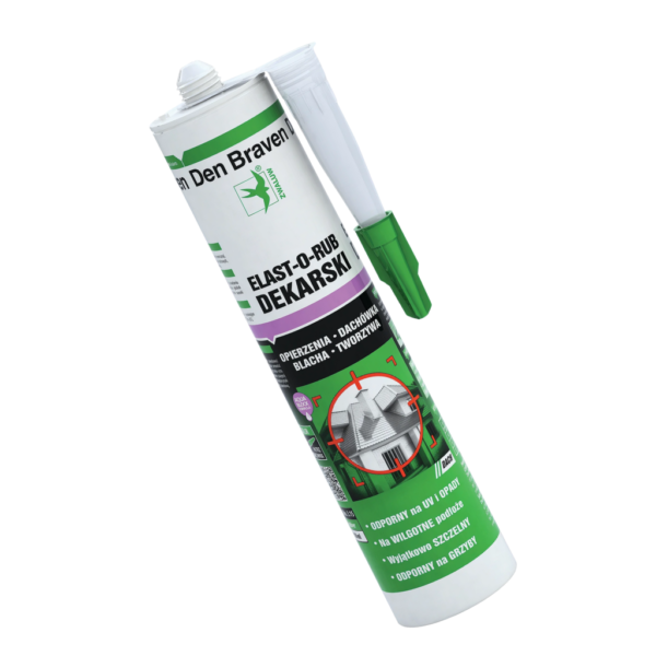 Uszczelniacz dekarski Elast O-Rub antracyt 280ml DEN BRAVEN