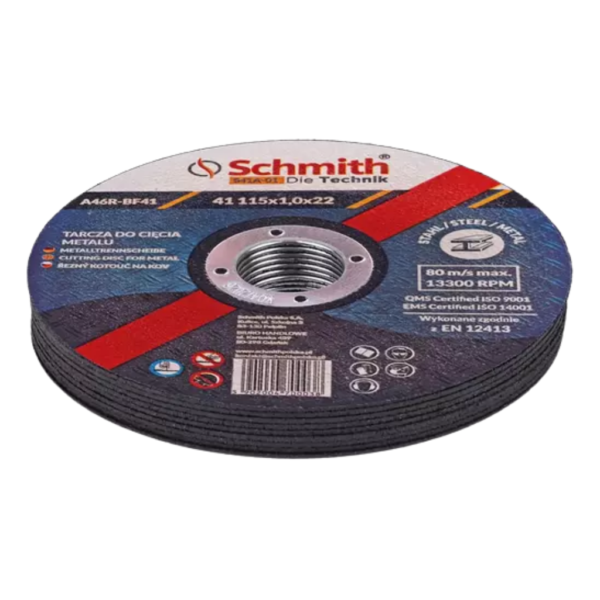 Tarcza do cięcia metalu 115x1,0 SCHMITH