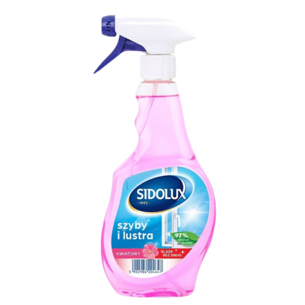 SIDOLUX Płyn do mycia szyb i luster kwiatowy SIDOLUX Płyn do mycia szyb i luster kwiatowy