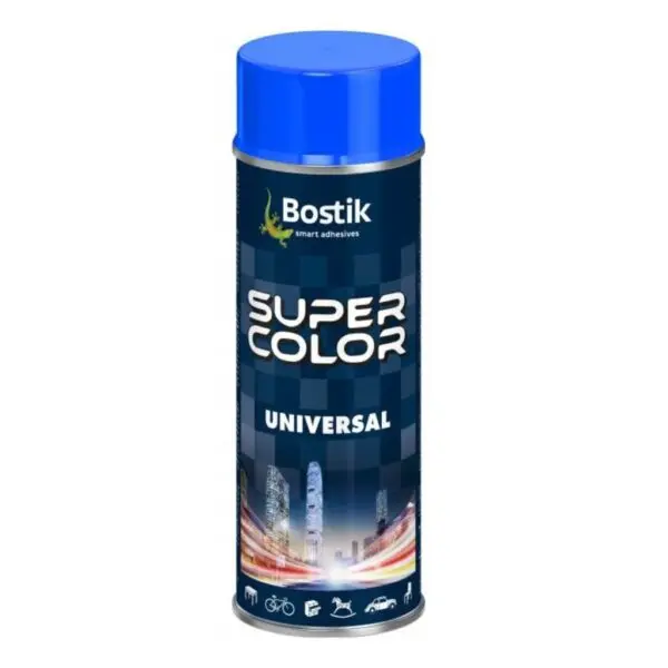 Lakier uniwersalny SUPER PLUS niebieski RAL5015 400ml BOSTIK