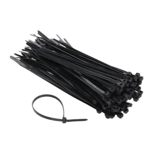 Opaska kablowa czarna 150x2,5mm UV BLACK 100szt.