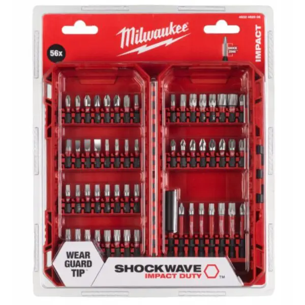 Zestaw bitów udarowych 56 szt Milwaukee