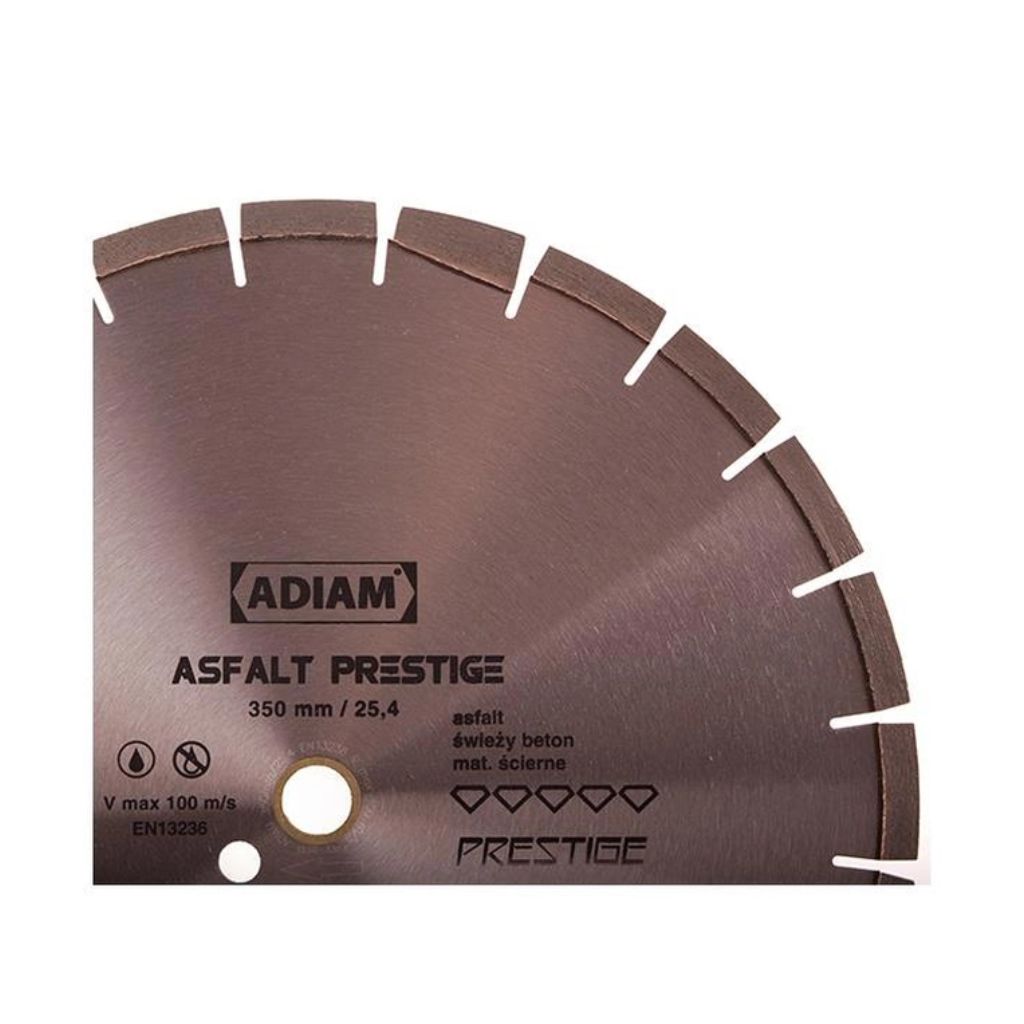 ADIAM Tarcza diamentowa do cięcia ASFALT PRESTIGE 350 mm