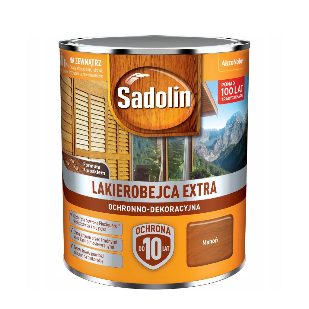 SADOLIN Lakierobejca EXTRA mahoń 0,75L