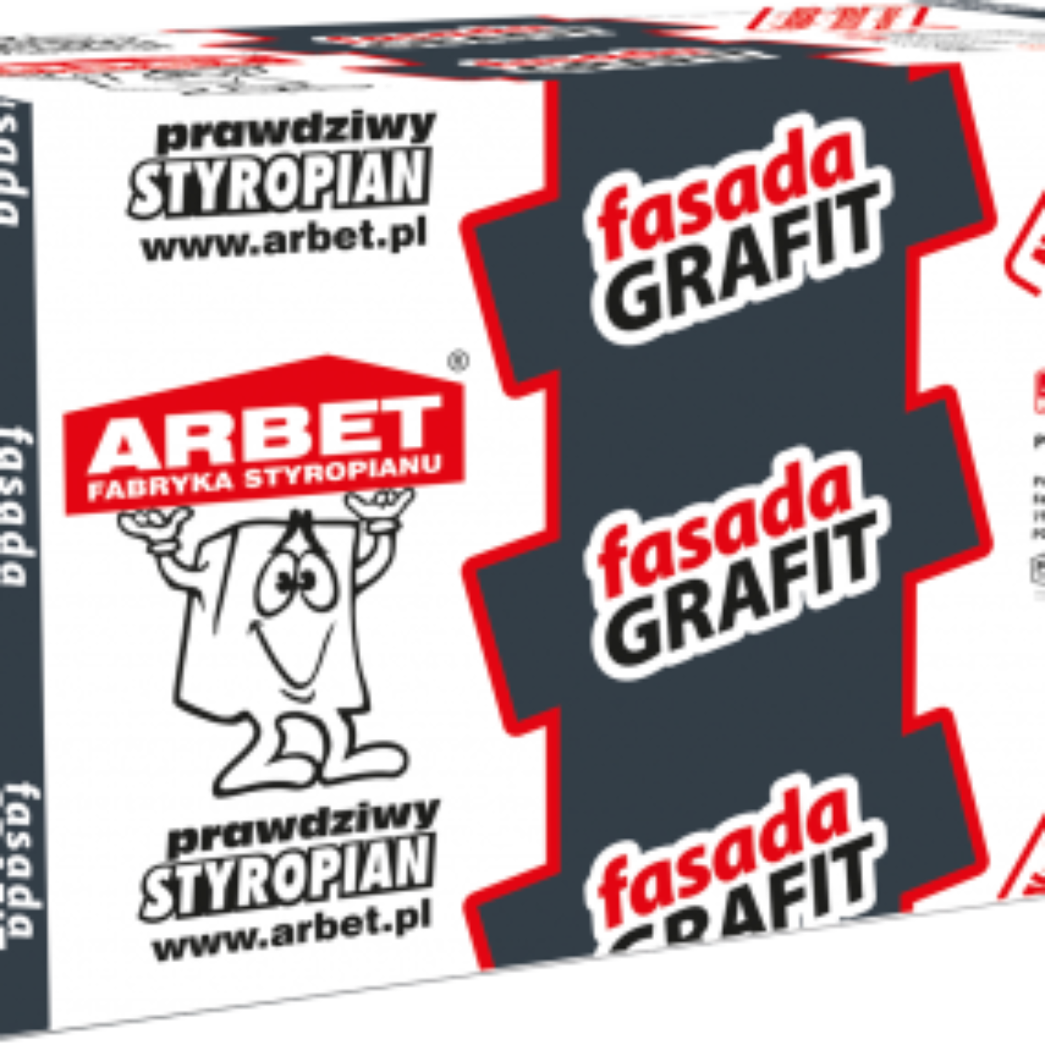 ARBET fasada grafit