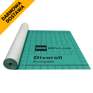 Membrana dachowa Divoroll Kompakt 140G 75m2 BRAAS darmowa