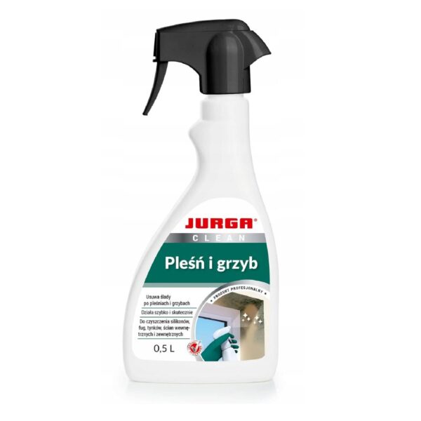 Płyn do usuwania pleśni i grzybów preparat do czyszczenia silikonów tynków JURGA CLEAN 0,5 l