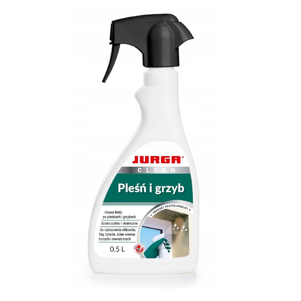 JURGA CLEAN Płyn do usuwania pleśni i grzybów preparat do czyszczenia silikonów tynków 0,5 l