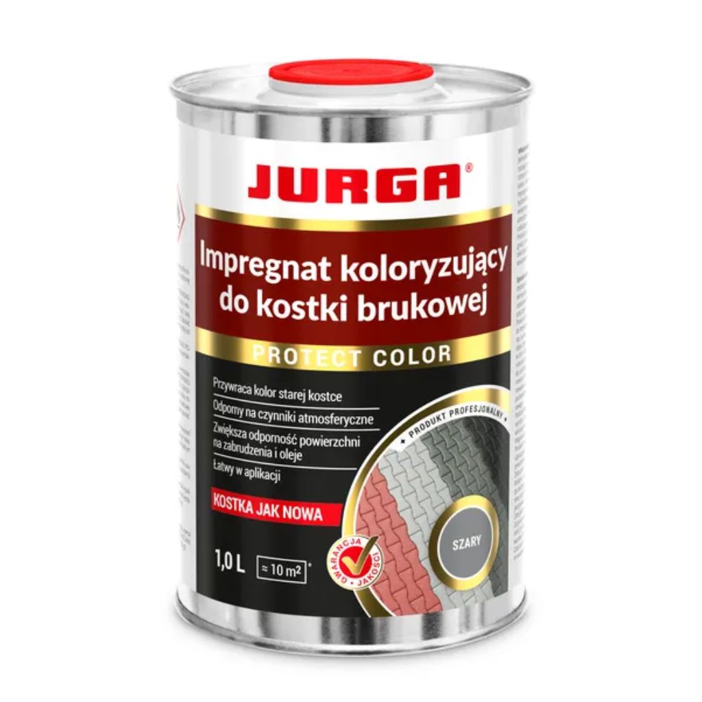 JURGA Protect Color Impregnat do kostki brukowej koloryzujący 1l szary