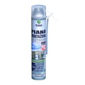 BAUM Pianka montażowa wężykowa SILVERBAUM PVC 750ml