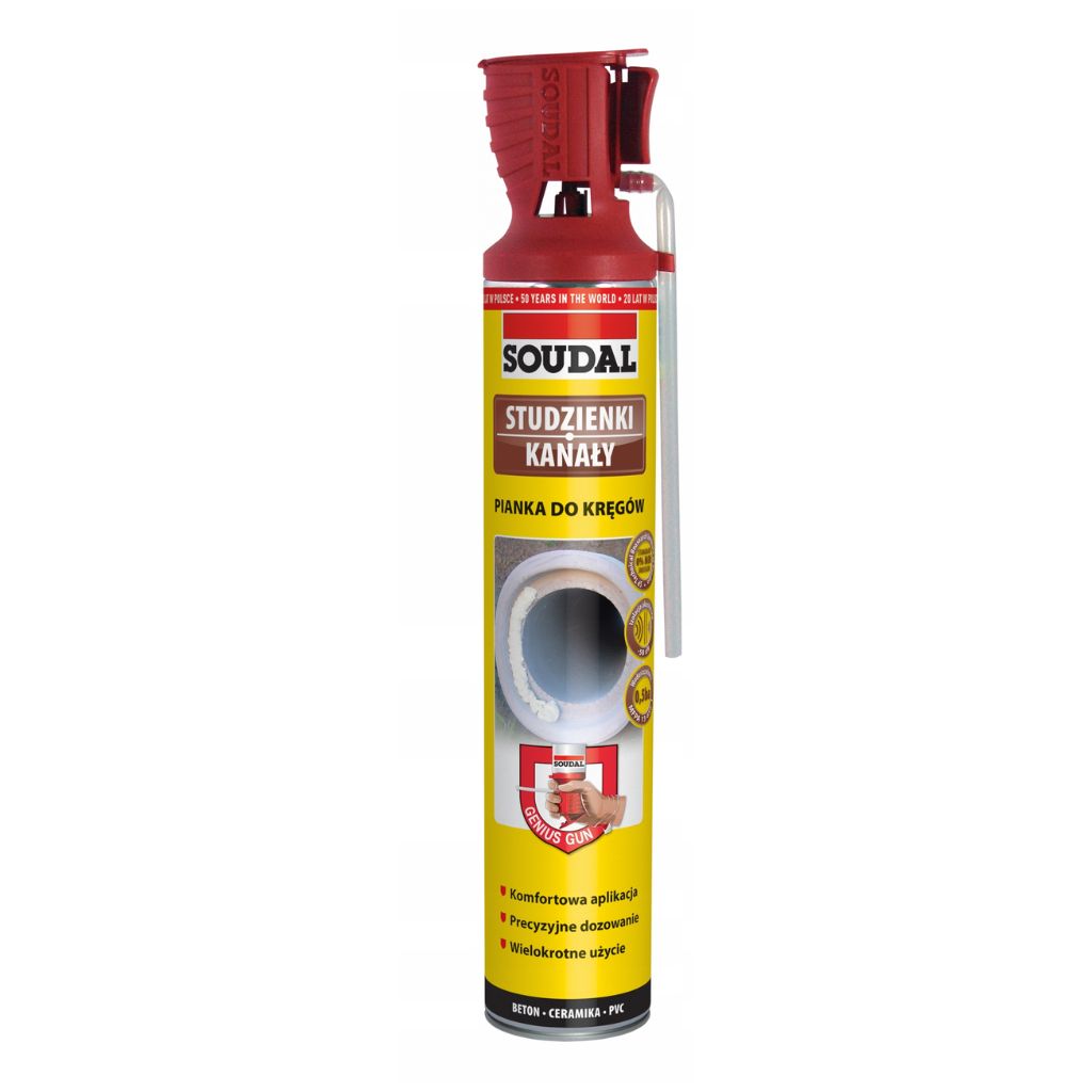 SOUDAL Piana montażowa do kręgów Soudal 750 ml