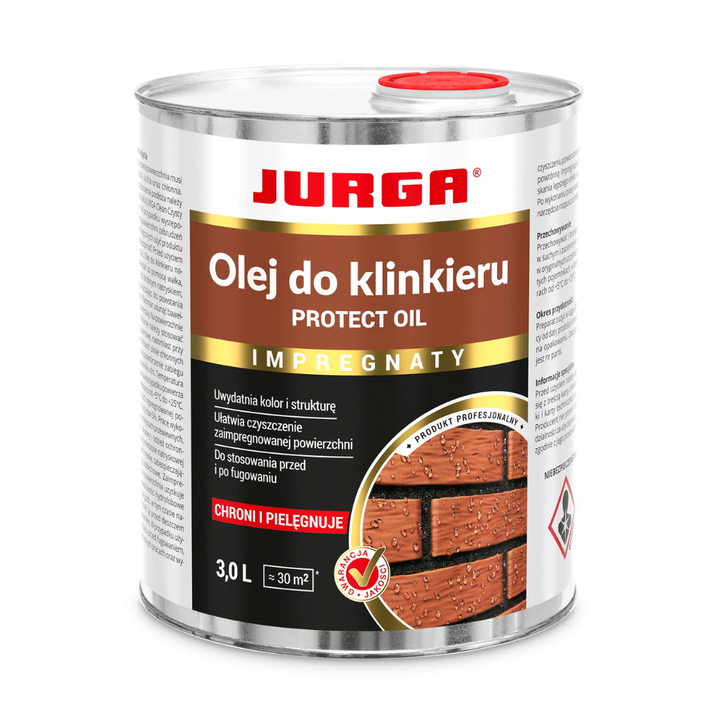 JURGA Impregnat do klinkieru PROTECT OIL 3l