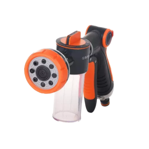 Pistolet zraszający 8 funkcji z dozownikiem SCHMITH