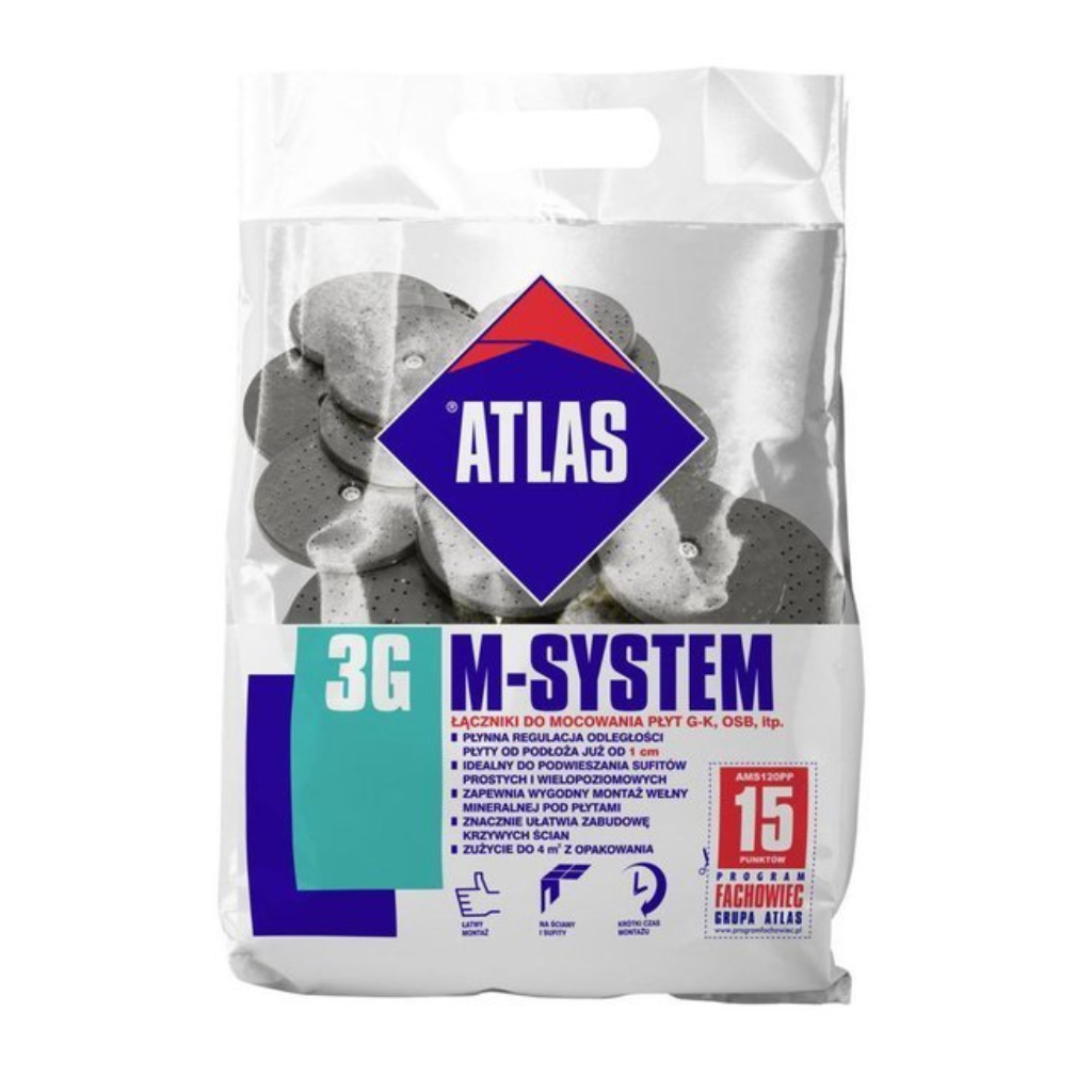 ATLAS M-System Łączniki do mocowania płyt L100