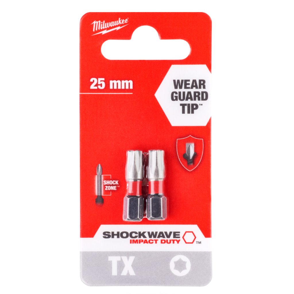 MILWAUKEE Bit udarowy Torx SHOCKWAVE