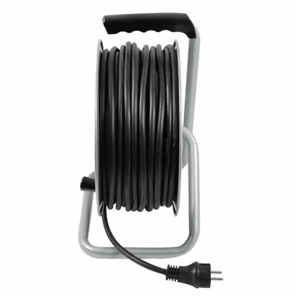 Przedłużacz zwijany bebnowy 50m PB50METAL 2