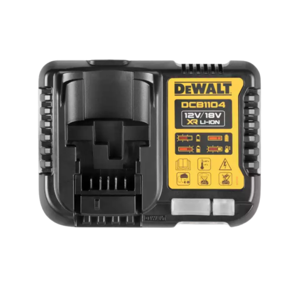 Ładowarka 4A akumulatorów Li-ion z serii XR 12V i 18V DEWALT DCB1104