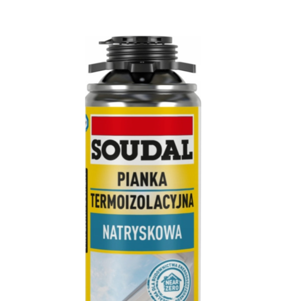 Piana termoizolacyjna natryskowa SPRAYABLE FOAM GUN GRADE 700ml SOUDAL