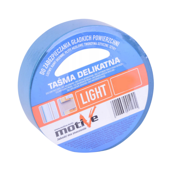 Taśma maskująca LIGHT 48mm 50m delikatna MOTIVE