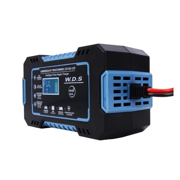 Prostownik uniwersalny akumulatorowy 12V 6A WDS2230 KRAFT&DELE