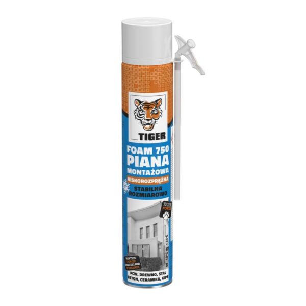 TIGER piana wezykowa FOAM 750 700ml TIGER piana wezykowa FOAM 750 700ml