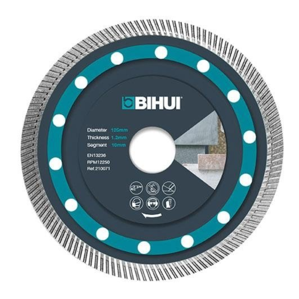 Tarcza do cięcia płytek kamienia marmuru Diamod Blade 125mm BIHUI 1