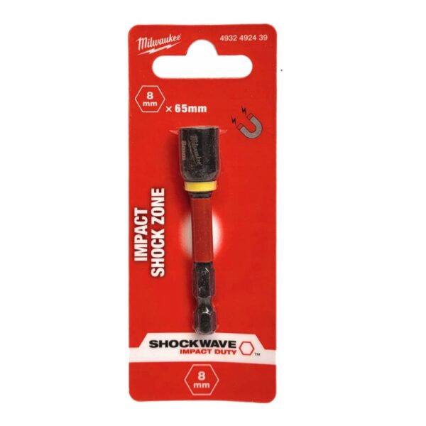 Nasadka magnetyczna udarowa SHOCKWAVE HEX 8*65MM MILWAUKEE