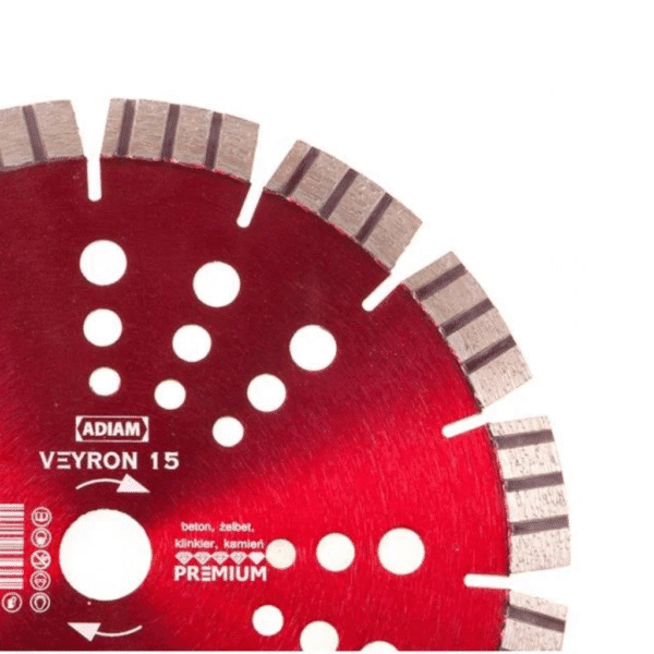 Zestaw do cięcia betonu Tarcza diamentowa Veyron 350mm + Tarcza Adder 350mm