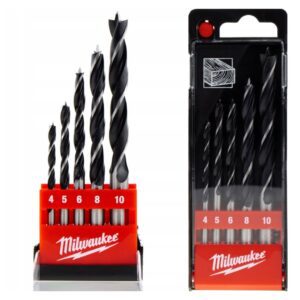 Profesjonalne wiertła do drewna zestaw 5szt. fi 456810 mm Milwaukee 1