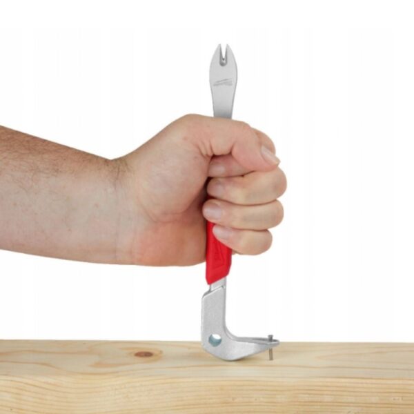 WĄSKA ŁAPKA PRECYZYJNA DO USUWANIA GWOŹDZI 254mm MILWAUKEE 3